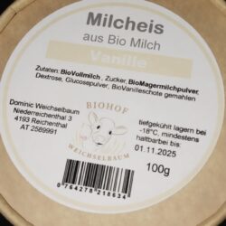 Milcheis Vanille 170g